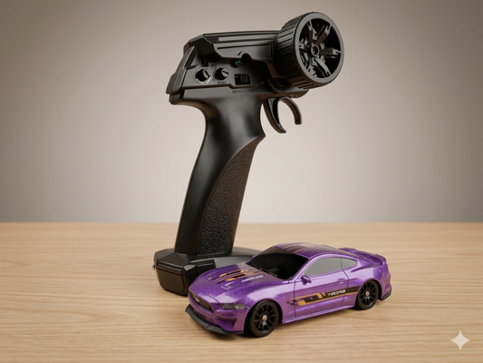 Mustang-Inspired 1/43 Scale RC Drift Car