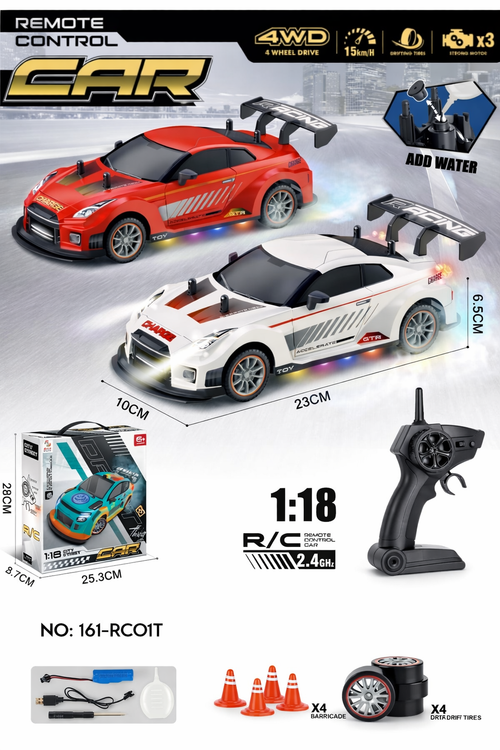 GTR Rc drift car (Red)