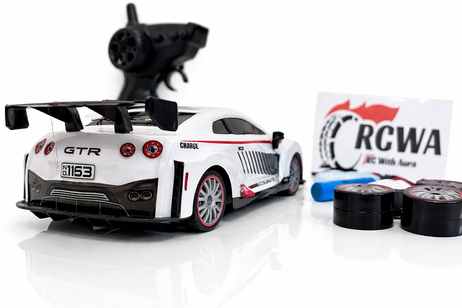 GTR Rc drift car (White)