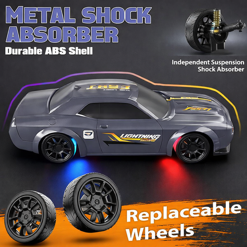 Dodge Challenger-Inspired 1/43 Scale RC Drift Car
