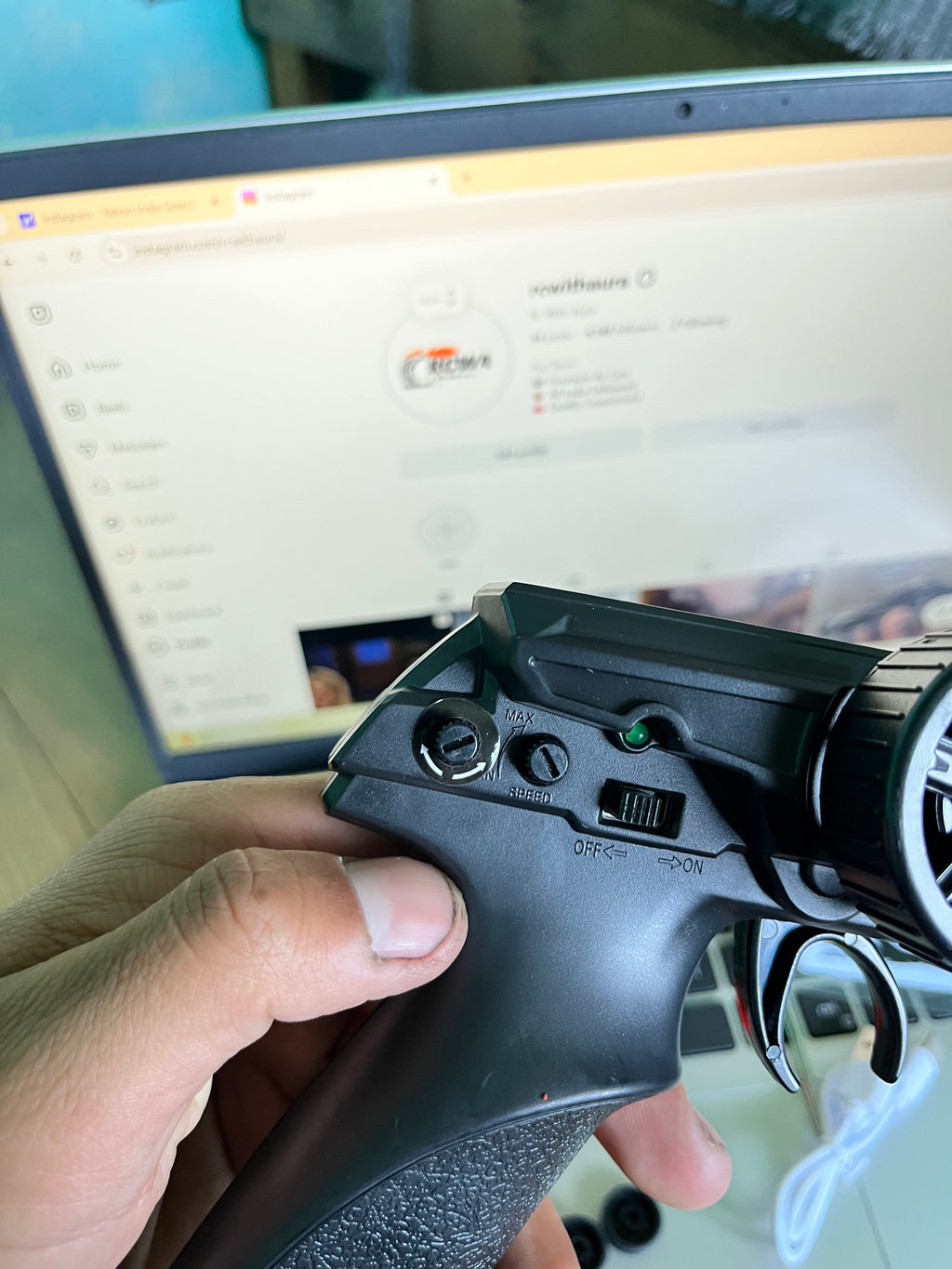 1\43 Scale High Speed Mini RC Drift Car (green)