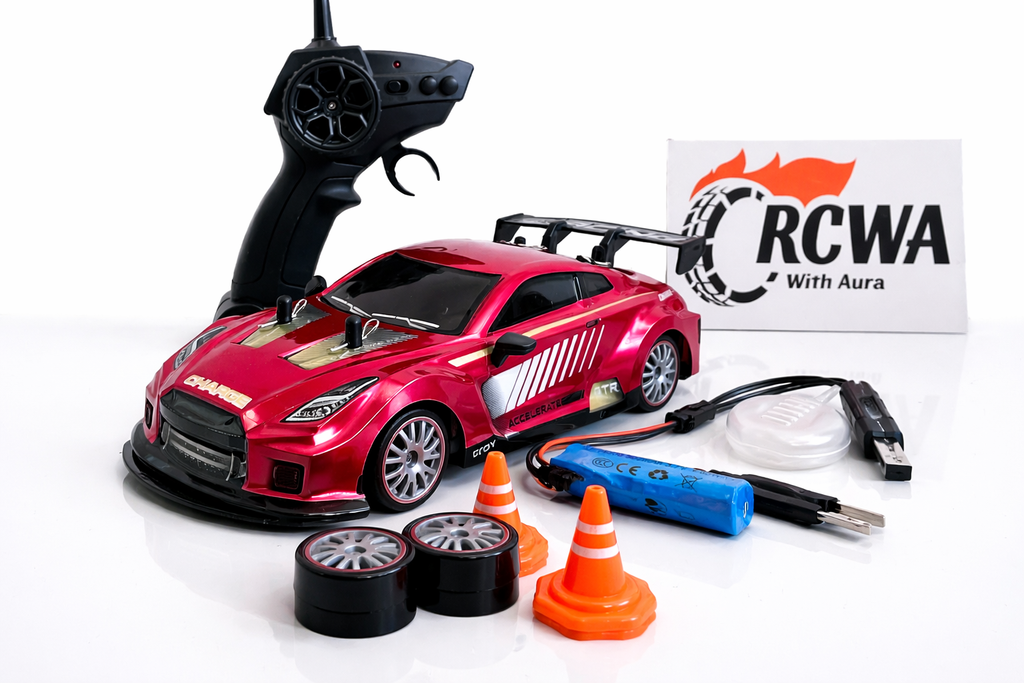 GTR Rc drift car (Red)