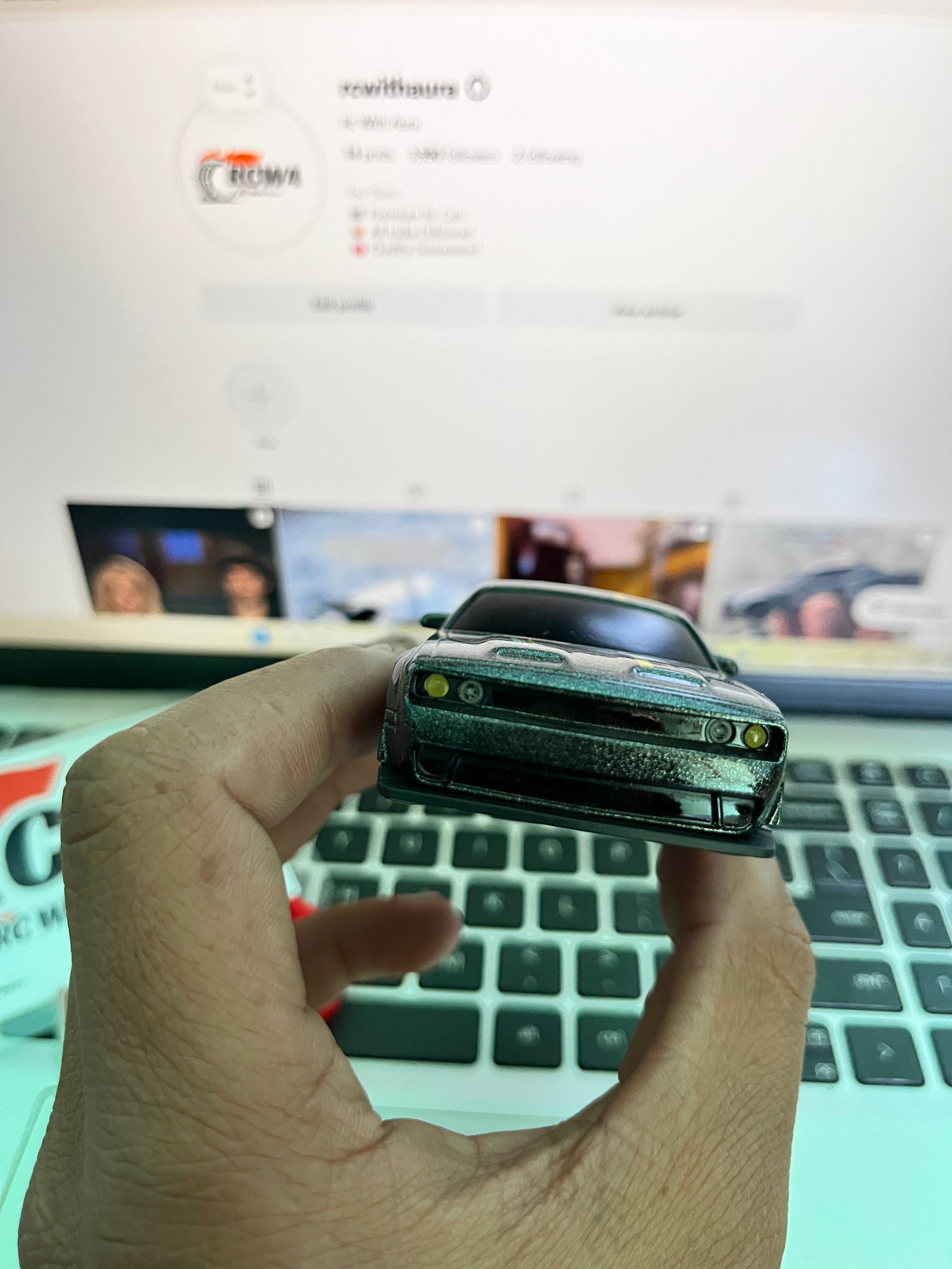 1/43 Scale High Speed Mini Rc Drift Car (Black)