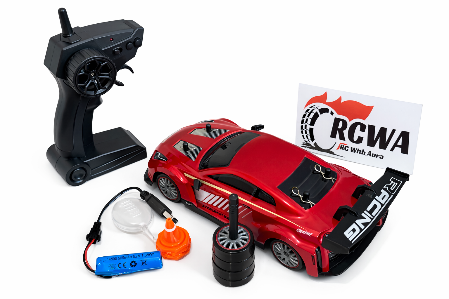 GTR Rc drift car (Red)