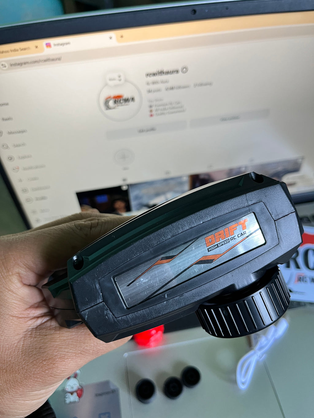 1\43 Scale High Speed Mini RC Drift Car (green)