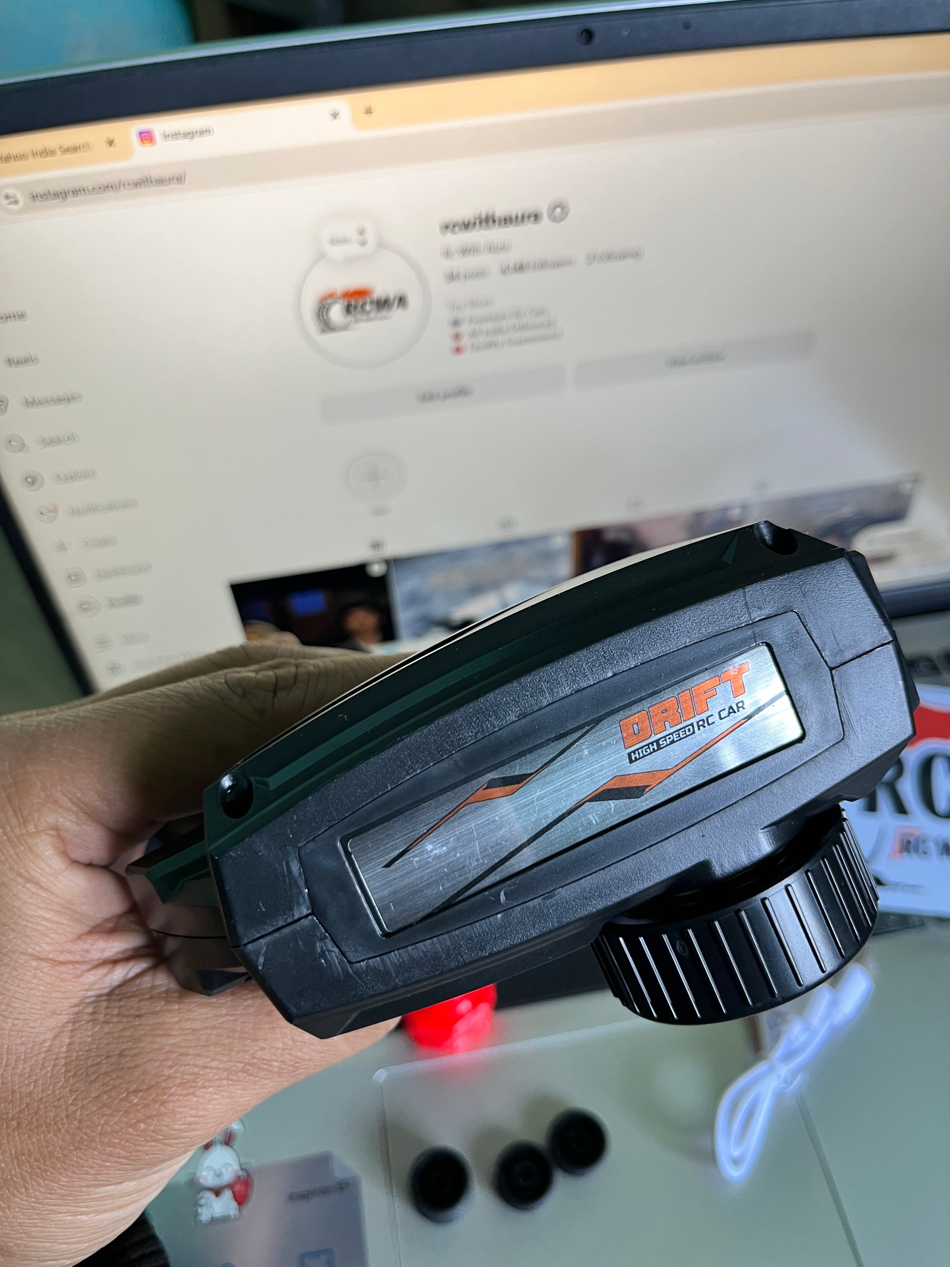 1\43 Scale High Speed Mini RC Drift Car (green)