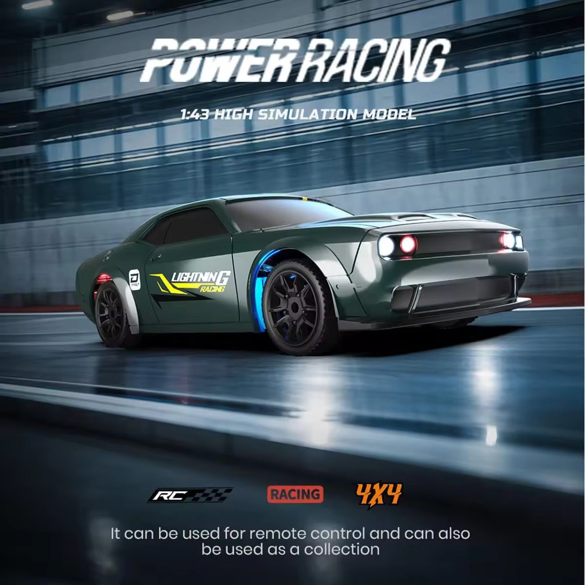 1/43 Scale High Speed Mini Rc Drift Car