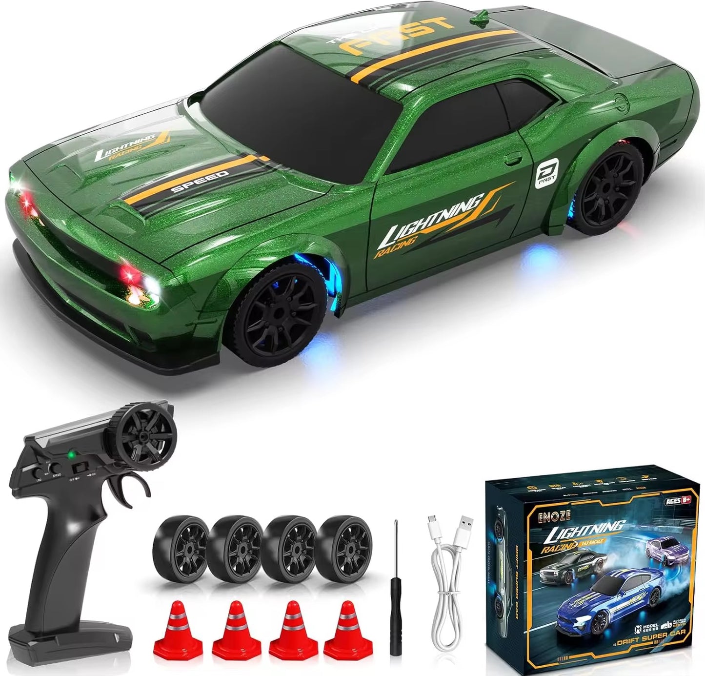 1/43 Scale High Speed Mini Rc Drift Car