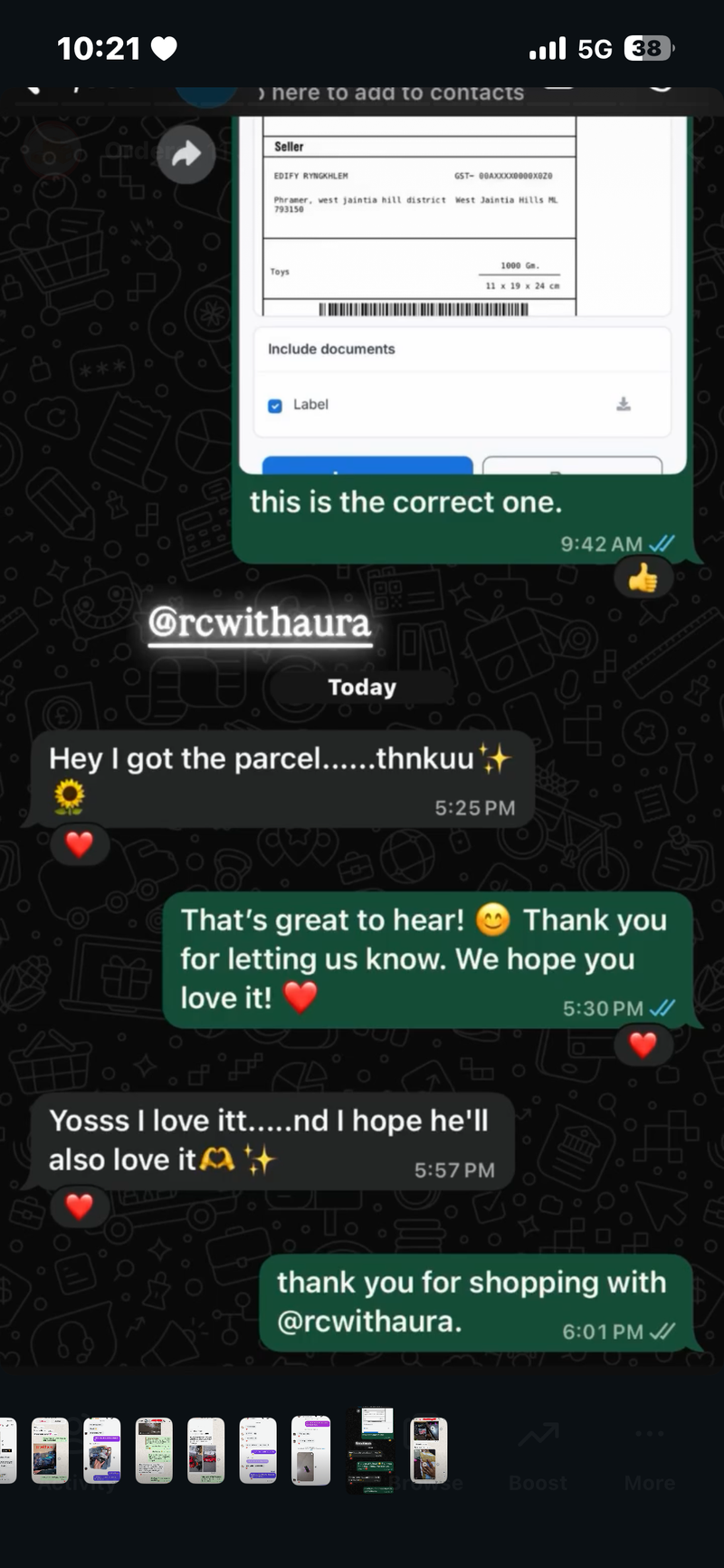 Customer review 8