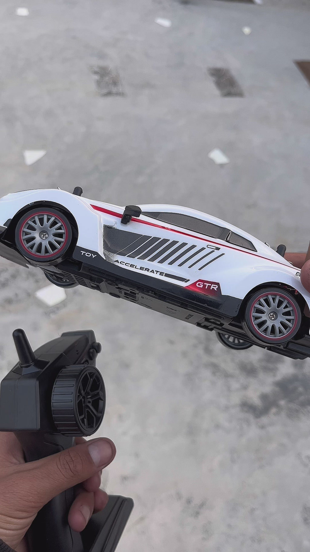 GTR Rc drift car (White)